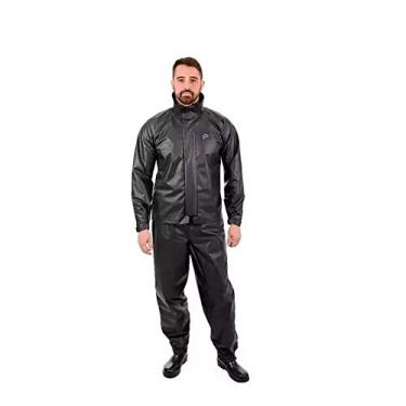 Imagem de Conjunto Capa De Chuva Pioneira Pvc Combate Gola Masc GG