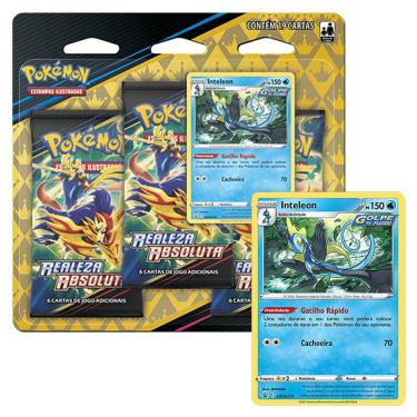 Pacote Cartas Pokémon EE2 Booster 6 Cartas - Rixa Rebelde