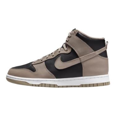 Imagem de Nike Feminino Dunk High WMNS DD1869 102 Futebol Cinza - Tamanho, Preto/F sssil da Lua/Preto, 9.5