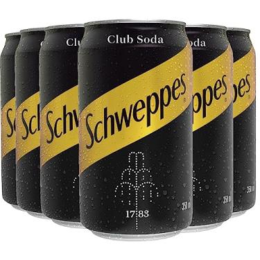 Imagem de Club Soda SCHWEPPES 350ml (6 Latas)