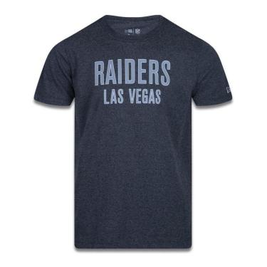 Imagem de Camiseta New Era Las Vegas Raiders NFL Core Simple Chumbo-Masculino