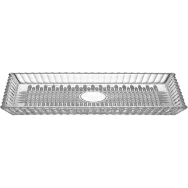 Imagem de BANDEJA 2x34x17cm VIDRO TRANSP