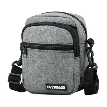 Imagem de Shoulder Bag Mini Bolsa Transversal Regulavél Porta Documento Lateral Pochete Resistente Reforçada Everbags