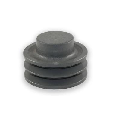 Imagem de Polia Ferro Fundido 60mm 2 Canais - Uso Industrial