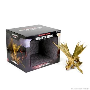 Imagem de WizKids D&D Icons of The Realms: Adult Gold Dragon Premium Figure