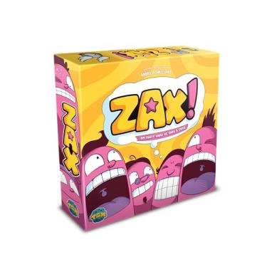 Imagem de TGM Zax! - Jogo de Palavras - Multilinguagem - 14+ - 2 a 8 Jogadores - 30 Minutos - 70 Cartas + Tabuleiros + Canetinhas + Peças de Estrela