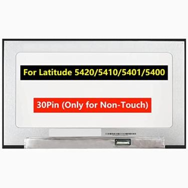Imagem de TFTcenter Tela de substituição de 14 polegadas para Dell Latitude 5420 5401 5400 tela LCD FullHD 1920x1080 30Pin Painel de exibição de laptop (não sensível ao toque)