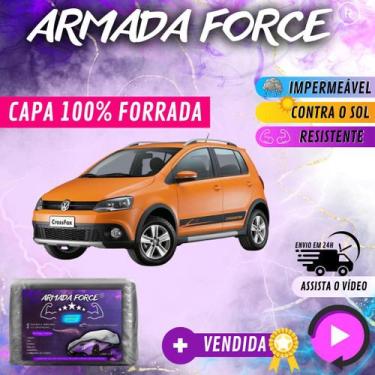 Imagem de Capa Cobrir Carro CROSS FOX 100% Forrada Armada Force 100% Impermeável