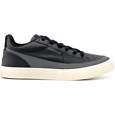 Imagem de Tênis Aramis Wave Step Preto e Chumbo Masculino - Preto - Masculino - 43