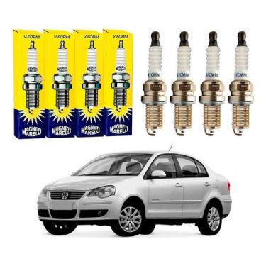 Imagem de Jogo De Velas Magneti Marelli Polo Sedan 1.6 8v 2007 A 2011