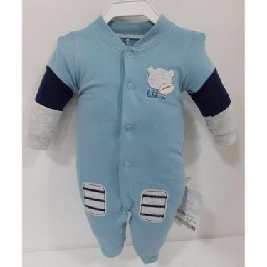 Imagem de Macacao Bebe Menino Malha Le Bhua / Paraiso Luxo 367 - Le Bhua / Paraí