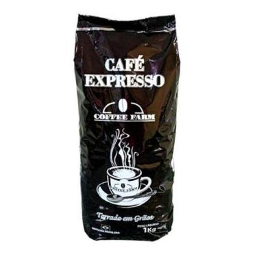 Imagem de Café torrado em grãos - coffee farm - extraforte 1kg - SANTA LÚCIA
