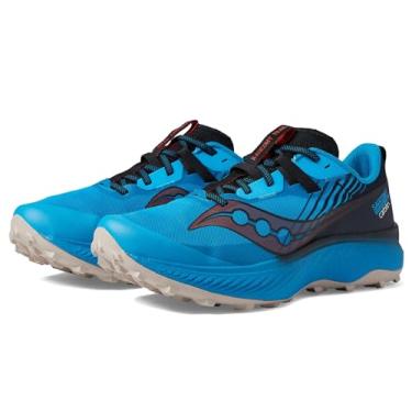 Imagem de Saucony Tênis de corrida masculino Endorphin Edge Trail, Oceano/preto, 11.5