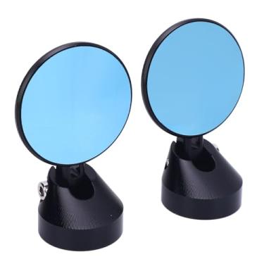 Imagem de Motocicleta Manuquim Espelhos Extremidade, 2 PCs CNC Glass Retrovisth Espelho Azul Lense Anti -brilho Substituição para Sprint 50 150 Prima 50 150 GTS150 250 300 2013 a 2024
