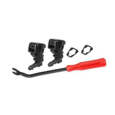 Imagem de REPAIROCK Kit de jato de spray de limpador de para-brisa dianteiro 5 peças BT4Z-17603-A para Ford Edge para Lincoln MKX 2011-2015 peças de reposição automotiva