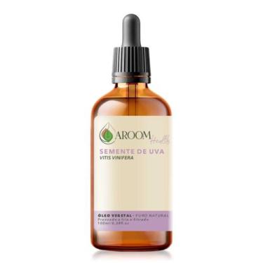 Imagem de Óleo vegetal Semente de Uva 100% puro natural - 100 ml - Aroom