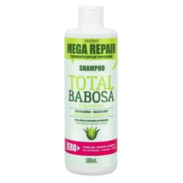 Imagem de Shampoo Total Babosa Mega Repair 500ml  Wever Cosméticos - Wever Ind E