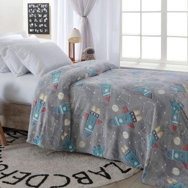 Imagem de Manta Infantil Mix Brilha No Escuro