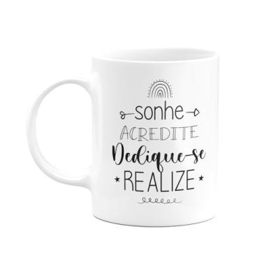 Imagem de JPS INFO, Caneca Motiva??o - Sonhe, Acredite, Dedique-se, Realize - M2