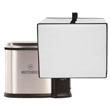 Imagem de CouldyCasi Capa Para Fritadeira Elétrica Resistente Ao Calor, À Prova D'Água E Contra Poeira, Compatível Com Masterbuilt 3 Em 1 Xl De 10 Litros, Combinação Caldeira Vaporizador (Cinza)