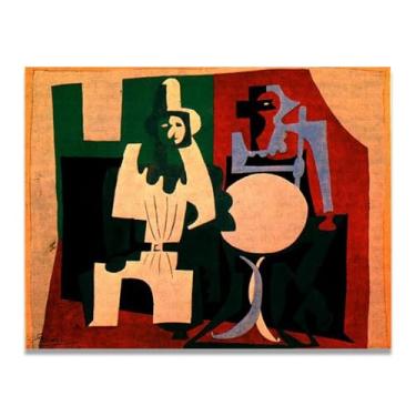 Imagem de Murais Terrace Of Caf Diego Rivera – Arte de realismo socialista mexicano, muralista do século 1927, coleção clássica do museu de Nova York para decoração de casa 30 x 39 cm