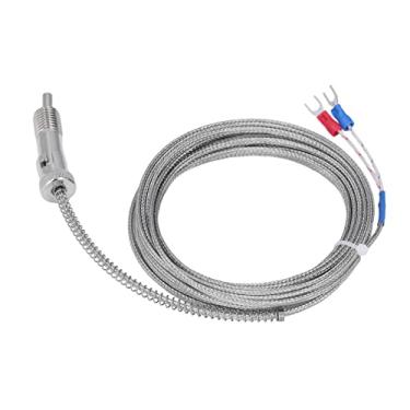 Imagem de K Termopar do Tipo K, Sonda de Sensor de Medidor de Temperatura Mola de Compressão 0-400 ℃ M12 5METRO PARA PLÁSTICOS, MÁQUINAS, Têxteis e Indústrias de Alimentos Com Estrutura