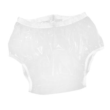 Imagem de predolo Capa de fralda de pano para adultos, roupa íntima transparente, protetor multifuncional, cuecas protetoras, calças para natação, praia, férias, Xs