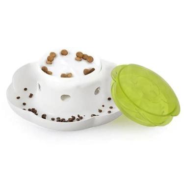 Imagem de Comedouro Interativo Cães Gatos Brinquedo Treinamento - Tatudeboa