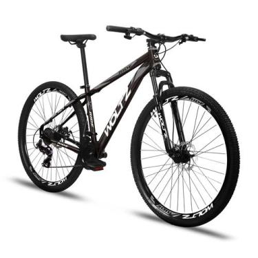 Imagem de Bicicleta Aro 29 Woltz Ride 21 Marchas Freios A Disco, Preto, Cinza, 1