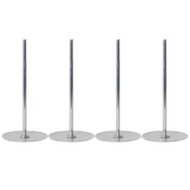 Imagem de DGBRSM 4 peças de aquecedor de bolo de aço inoxidável 3,16 x 6,7 cm, ponta de montagem para utensílios de sobremesa, acessórios de padaria, pastelaria, biscoitos salgados