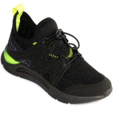 Imagem de Tênis Klin Infantil Menino Esporte Escola Conforto Original, Verde neo