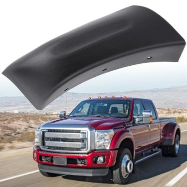 Imagem de Tampa do para-choque dianteiro esquerdo compatível com caminhão 2011-2016 F 250 | 350 | 450 | 550, 6,7L 6,8L V8 extremidades do para-choque lateral do motorista substituir OE BC3Z16039AA, BC3Z-16039