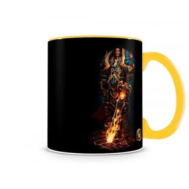 Imagem de Caneca World Of Warcraft Varian II Amarela 330 ml