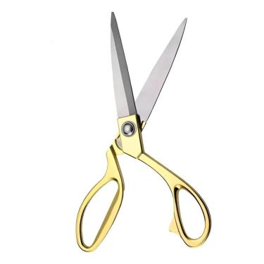 Imagem de 2X Tesoura Alfaiate Profissional Costura Tecido Aço Inox Gra