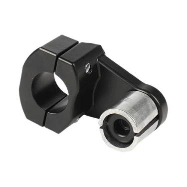 Imagem de Suporte De Guidão De Motocicleta Preto E Prata 22mm 28mm Acessórios Pa