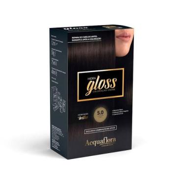 Imagem de Tintura Acquaflora Hidra Gloss 50 Castanho Claro