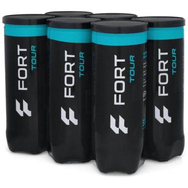 Imagem de Bola De Tênis Fort Tour Pack C/6 Tubos