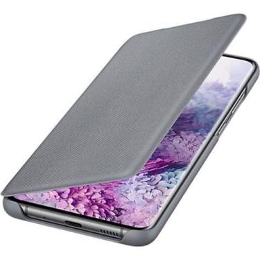 Imagem de Capa Original Samsung Led View Samsung Galaxy S20 Plus 6.7 pol G985 Cor:Cinza