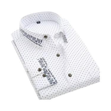 Imagem de Camisa Masculina Slim Fit Manga Comprida - Xadrez - Primavera/Verão, 3