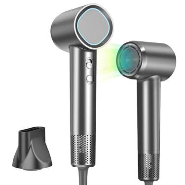 Imagem de HEXTEK Secador De Cabelo Iônico, 160.000 Rpm, Secador De Cabelo Para Mulheres Com Tecnologia Cerâmica, Bico Para Secagem Rápida, Secador De Alta Velocidade, Controle Térmico De 3 Velocidades, Design