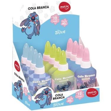Imagem de Cola Escolar STITCH 40G DP.C/12 - Molin