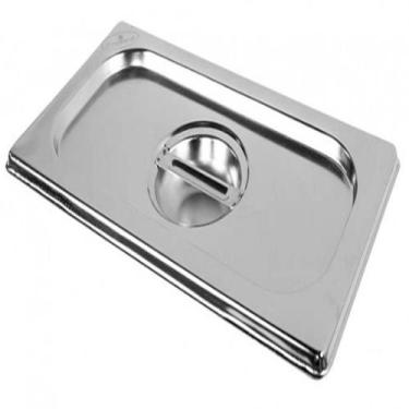 Imagem de kit Com 3 Tampa Para Cubas Gn Gastronômicas 1 Por 3 Rechaud Buffet - A