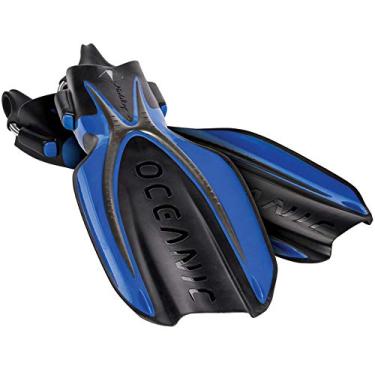 Imagem de Barbatanas de mergulho com salto aberto Oceanic Manta Ray, Oceanic Blue/Black, Regular