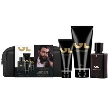 Imagem de Kit GL Embaixador Colônia 50ml+Shampoo 3D200ml+Balm-Masculino