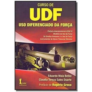 Imagem de Curso de uso diferenciado da força udf    vol 1 - Icone - Ícone