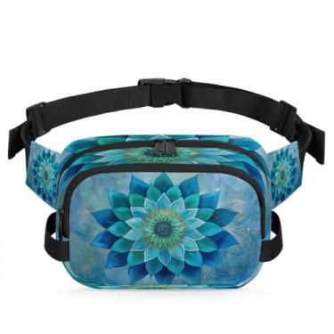 Imagem de Lindas pochetes de flores rosa para mulheres e homens com alça ajustável, bolsa transversal, bolsa de peito, bolsas de bumbum, bolsa de estilingue, Cor 4