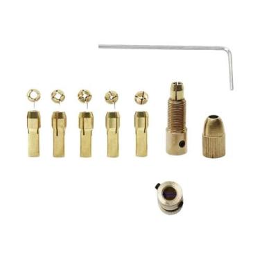 Imagem de Conjunto De Mandril Mini Para Eixo De Motor Elétrico, Adaptador De Fer