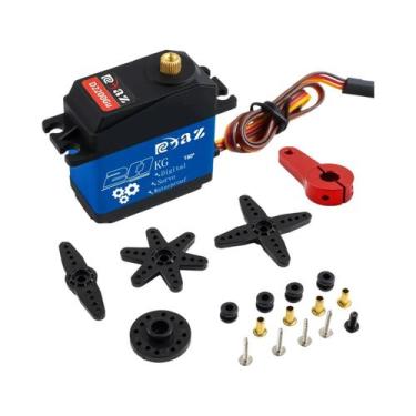 Imagem de Servo Digital De Metal À Prova d'Água De Alta Velocidade 20KG-35KG 180