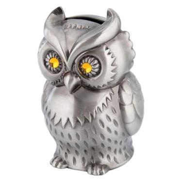 Imagem de Cofrinho cofrinho cofrinho de olhos amarelos cofrinho para crianças, liga de zinco, caixa de dinheiro, dinheiro, ótimo aniversário, decoração de casa