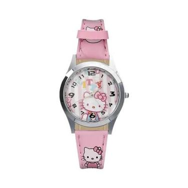 Imagem de Relógio De Quartzo Infantil Sanrio Para Meninas Kuromi Hello Kitty Com